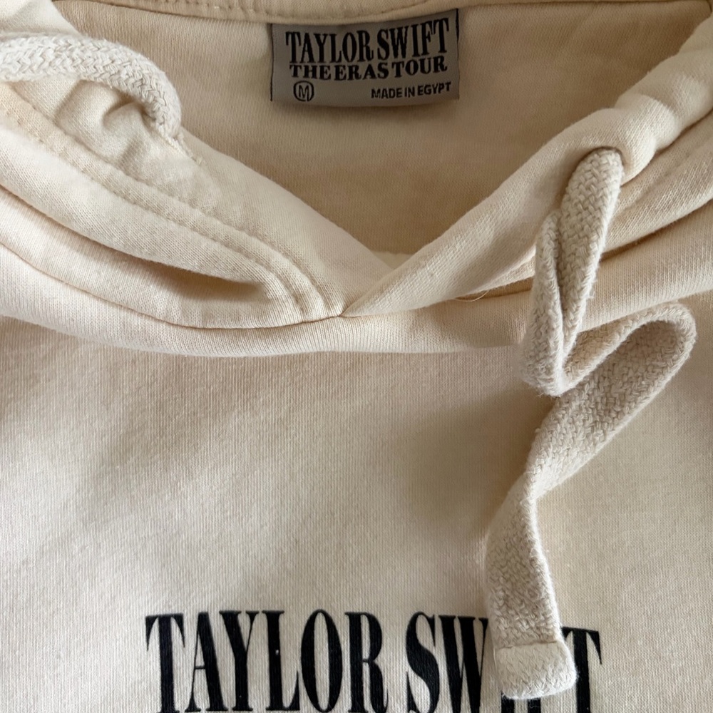Taylor Swift Cream Hoodie